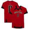 Texas Tech Red Raiders Team-Issued #8 Red Jersey from the Athletics Program