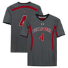 Texas Tech Red Raiders Team-Issued #4 Gray Jersey from the Athletics Program