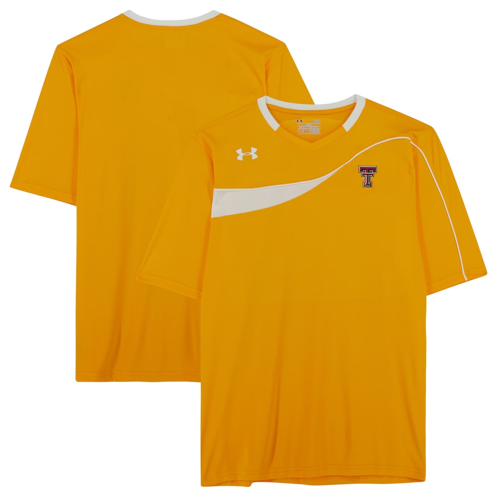 Texas Tech Red Raiders Team-Issued Yellow Jersey from the Athletics Program