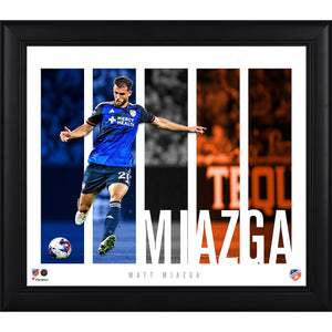 Matt Miazga FC Cincinnati 15'' x 17'' Player Core Collage