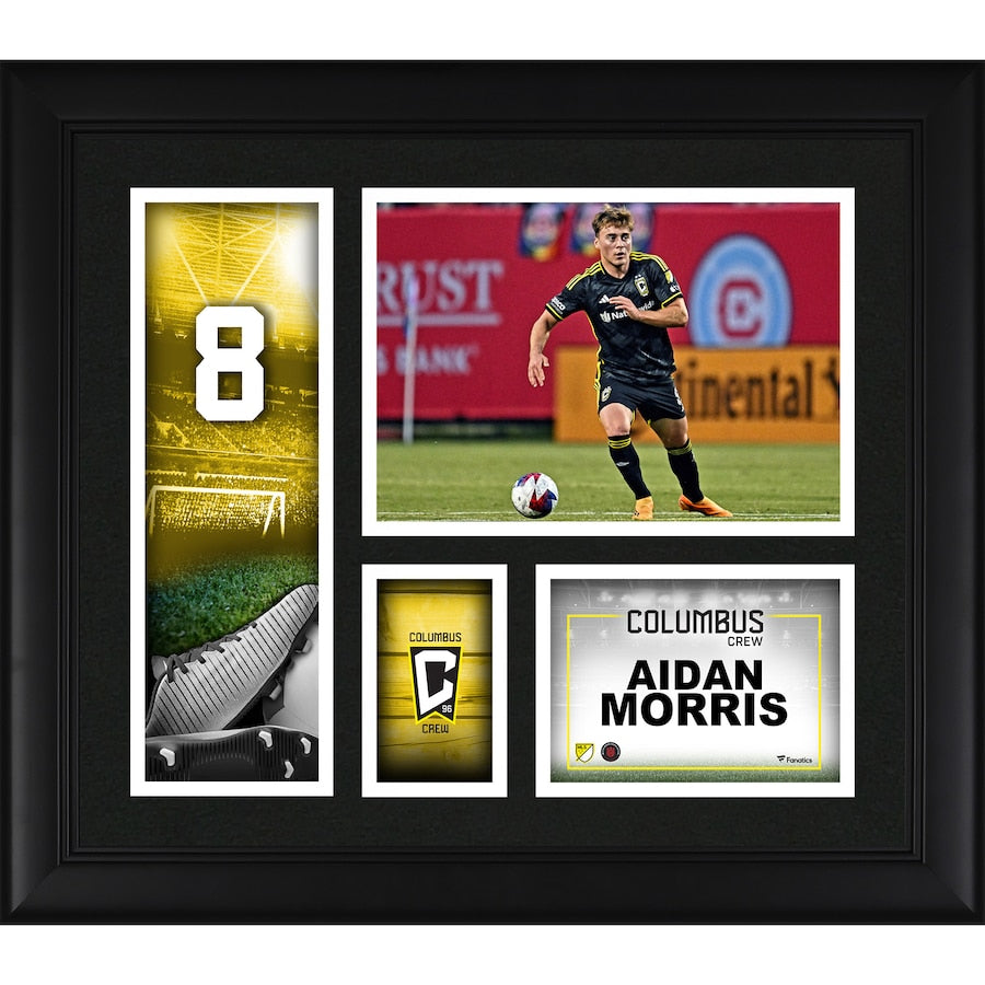 Aidan Morris Columbus Crew Framed 15'' x 17'' Player Core Collage