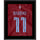 Diego Rubio Colorado Rapids 10.5'' x 13'' Jersey Style Number 11 Sublimated Plaque