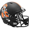 Oklahoma State Cowboys Riddell 2023 Black Pistol Pete Revolution Speed Replica Helmet