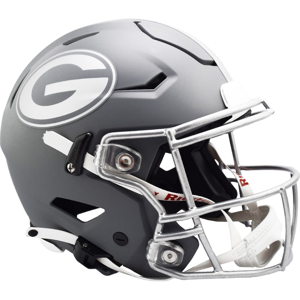 Georgia Bulldogs Riddell 2024 Slate Alternate Speed Flex Authentic Helmet