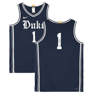 Zion Williamson Duke Blue Devils Autographed Navy Nike Limited Authentic Jersey