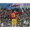 Caleb Williams USC Trojans Autographed 8'' x 10'' Conducting Band Photograph