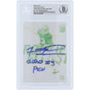 Tua Tagovailoa Alabama Crimson Tide Autographed 2020 Panini Donruss Elite Rookie Elitist Yellow Printing Plates #2 #1/1 Beckett Fanatics Witnessed Authenticated Rookie Card with ''2020 #5 PICK'' Inscription