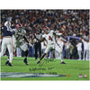 Jalen Milroe Alabama Crimson Tide Autographed 16'' x 20'' 4th and 31 Throwing Photograph with ''Nightmare at Jordan-Hare'' Inscription