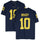Tom Brady Michigan Wolverines Autographed Jordan Brand Navy Limited Jersey with ''Hail to the Victors'' Inscription