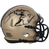 Johnny Rodgers Nebraska Huskers Autographed 2023 Gold Riddell Heisman Mini Helmet with ''72 Heisman'' Inscription