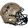 Johnny Rodgers Nebraska Huskers Autographed 2023 Gold Riddell Heisman Replica Helmet with ''72 Heisman'' Inscription