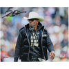 Deion Sanders Colorado Buffaloes Autographed 8'' x 10'' Cowboy Hat on Sideline Photograph