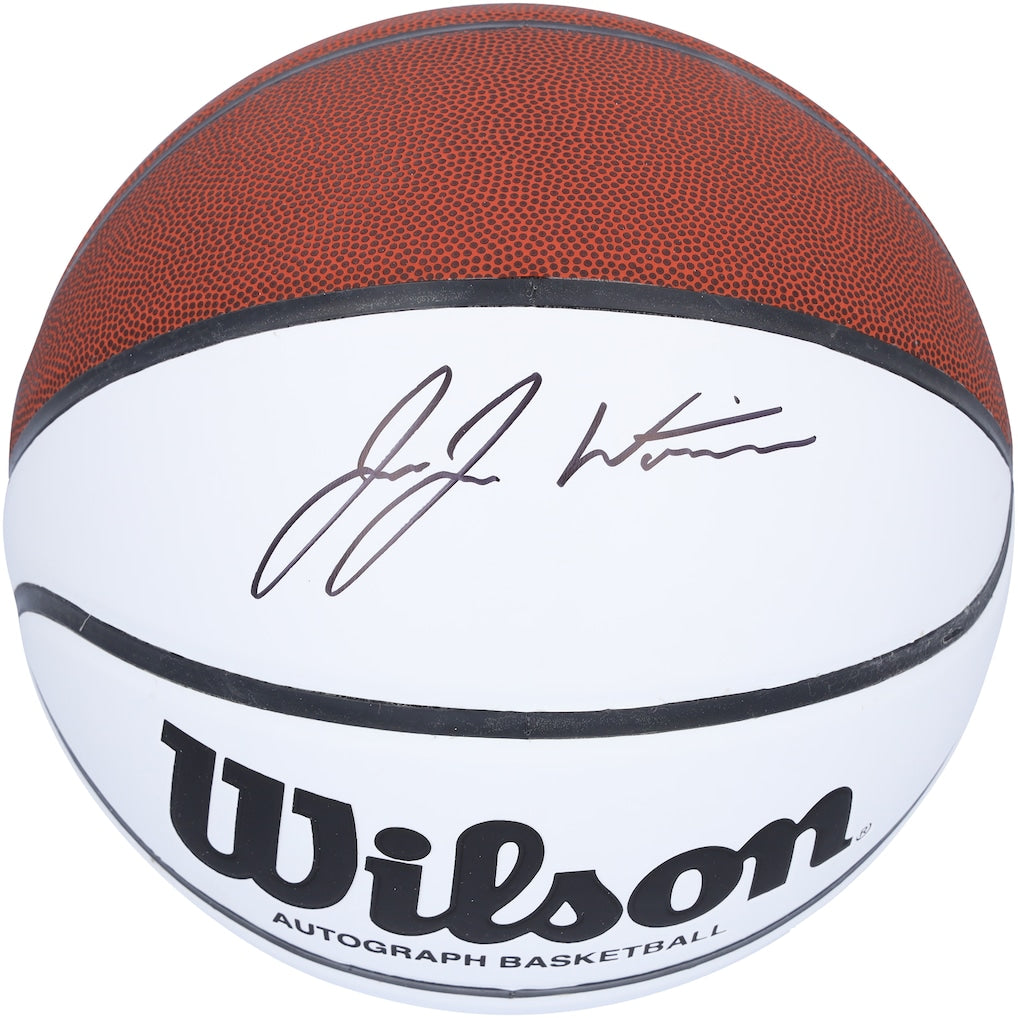 JuJu Watkins USC Trojans Autographed Wilson NCAA White Panel Basketball