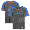 Boise State Broncos Team-Issued #17 Gray Jersey from the Softball Program - Size S