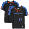 Boise State Broncos Team-Issued #17 Black Jersey from the Softball Program - Size S