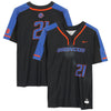 Boise State Broncos Team-Issued #21 Black Jersey from the Softball Program - Size XL