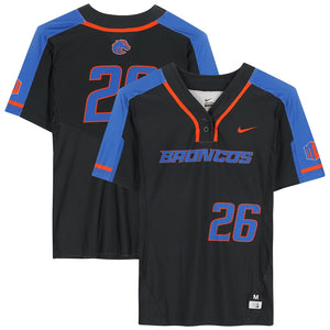 Boise State Broncos Team-Issued #26 Black Jersey from the Softball Program - Size M