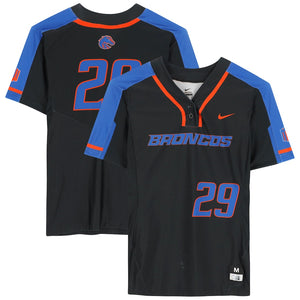 Boise State Broncos Team-Issued #29 Black Jersey from the Softball Program - Size M