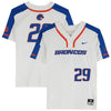 Boise State Broncos Team-Issued #29 White Jersey from the Softball Program - Size M