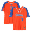 Boise State Broncos Team-Issued #3 Orange Jersey from the Softball Program - Size XL