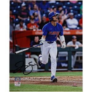 Jac Caglianone Florida Gators Autographed 8'' x 10'' Hitting Home Run Photograph
