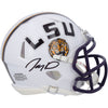Jayden Daniels LSU Tigers Autographed White Riddell Speed Mini Helmet