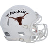 Adonai Mitchell Texas Longhorns Autographed Riddell Speed Mini Helmet