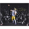 Jayden Daniels LSU Tigers Autographed 16'' x 20'' Throwing Spotlight Photograph