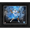 Drake Maye North Carolina Tar Heels Facsimile Signature Framed 16'' x 20'' Stars of the Game Collage