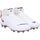 Clemson Tigers Team-Issued White/Purple Force Pro 2 Nike Cleats from the Football Program