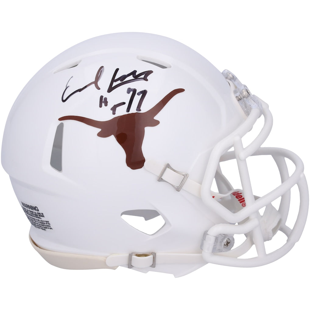 Earl Campbell Texas Longhorns Autographed Riddell Speed Mini Helmet with ''HT 77'' Inscription