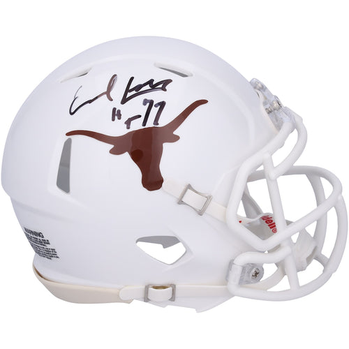 Earl Campbell Texas Longhorns Autographed Riddell Speed Mini Helmet with ''HT 77'' Inscription