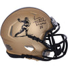 Vinny Testaverde Miami Hurricanes Autographed Riddell Gold Heisman Mini Helmet with ''Heisman 86'' Inscription
