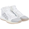 Kansas Jayhawks Team-Issued White/Gray Marquee adidas Shoes from the Basketball Program