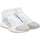 Kansas Jayhawks Team-Issued White/Gray Marquee adidas Shoes from the Basketball Program