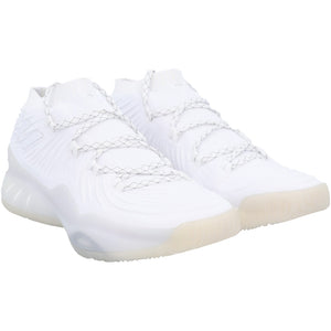 Kansas Jayhawks Team-Issued White Crazy Explosive adidas Shoes from the Basketball Program