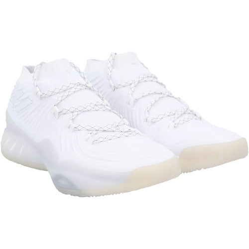 Kansas Jayhawks Team-Issued White Crazy Explosive adidas Shoes from the Basketball Program