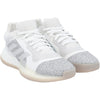 Kansas Jayhawks Team-Issued White Marquee Low adidas Shoes from the Basketball Program