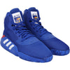Kansas Jayhawks Team-Issued Royal Pro Bounce adidas Shoes from the Basketball Program