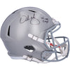 Urban Meyer Ohio State Buckeyes Autographed Riddell Speed Replica Helmet with “14 NTL CHAMPS” inscription - BAS