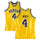 Chris Webber Michigan Wolverines Autographed Maize Mitchell & Ness 1991-92 Authentic Jersey