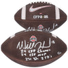 Will Howard Ohio State Buckeyes Autographed 2024 College Football Playoff National Champions Nike 2025 CFP Football with Multiple Inscriptions - Limited Edition of 25
