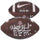 Will Howard Ohio State Buckeyes Autographed 2024 College Football Playoff National Champions Nike 2025 CFP Football with Multiple Inscriptions - Limited Edition #25/25