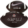 Will Howard Ohio State Buckeyes Autographed 2024 College Football Playoff National Champions Nike CFP Football with ''24 CFP MVP'' Inscription