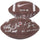 Will Howard & Emeka Egbuka Ohio State Buckeyes Autographed 2024 College Football Playoff National Champions Nike 2025 CFP Football with Multiple Inscriptions - Limited Edition of 10