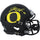 Justin Herbert Oregon Ducks Autographed Riddell Matte Black Speed Mini Helmet