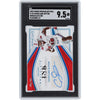 Cortland Sutton SMU Mustangs Autographed 2023 Panini Immaculate Collegiate Platinum #II-CS #1/1 SGC Authenticated 9.5 Card