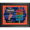 Florida Gators Framed 13'' x 16'' 2025 NCAA Men's Basketball Tournament March Madness Final Four Collage