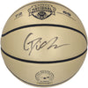 Gradey Dick Kansas Jayhawks Autographed Wilson 2022 NCAA Men's Tournament Champions Trophy Basketball