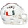 Devin Hester Miami Hurricanes Autographed Riddell Speed Mini Helmet